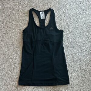 Adidas Women's Black Racerback Tank Top Size S